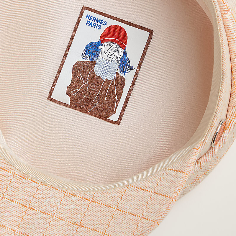 Giulietta Denim cap - White | Hermès USA